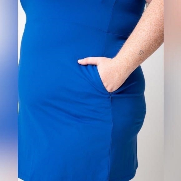 🆕️ Alder Adventure Performance Racerback Dress In Neptune - Picture 4 of 4